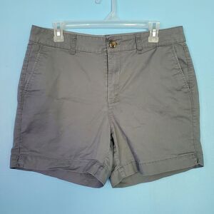 Old Navy Gray High Rise Everyday Shorts